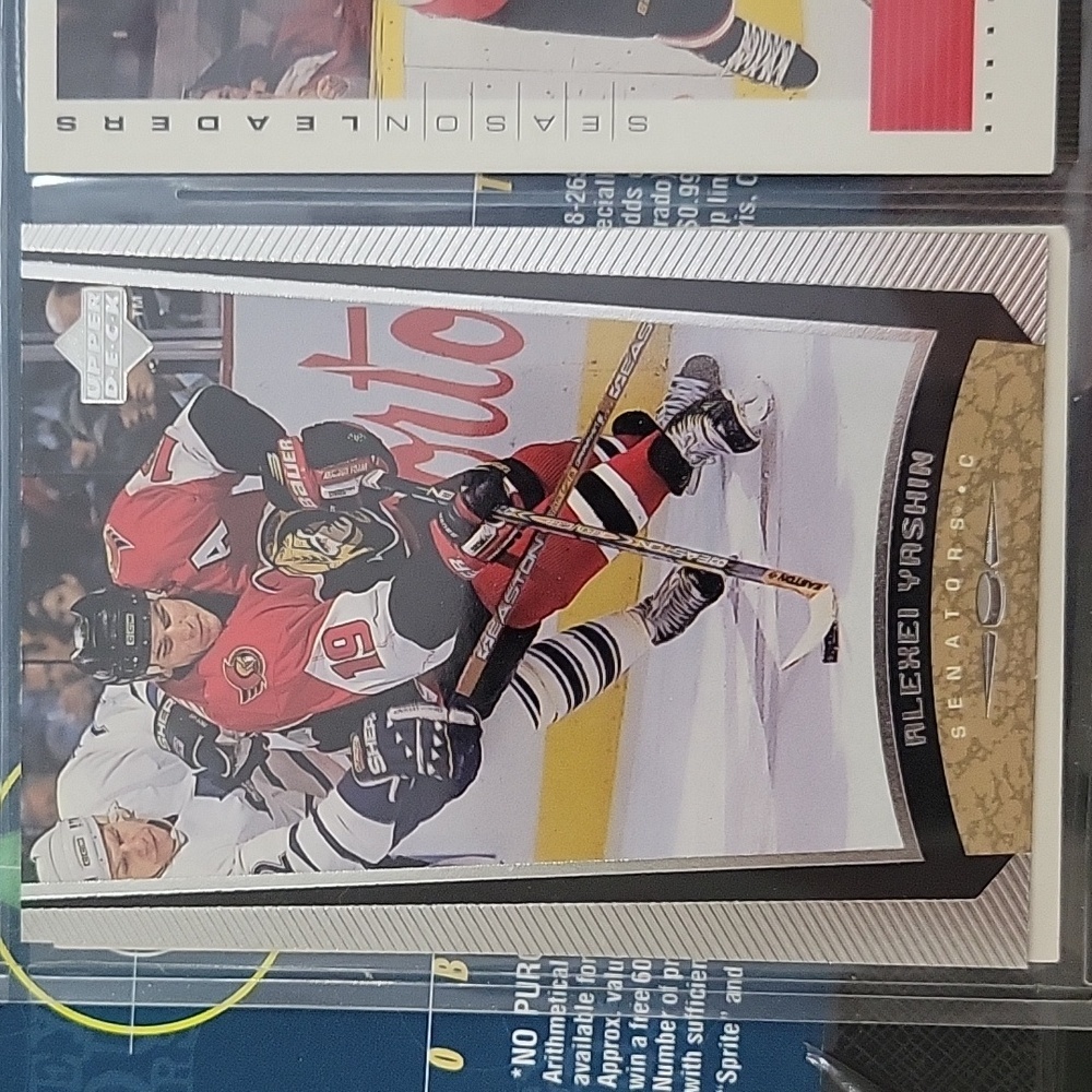 Hockey Trading Card Alexei Yashin